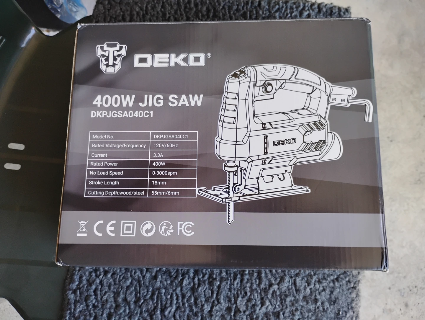 DEKO 400W Jig Saw (brand new)