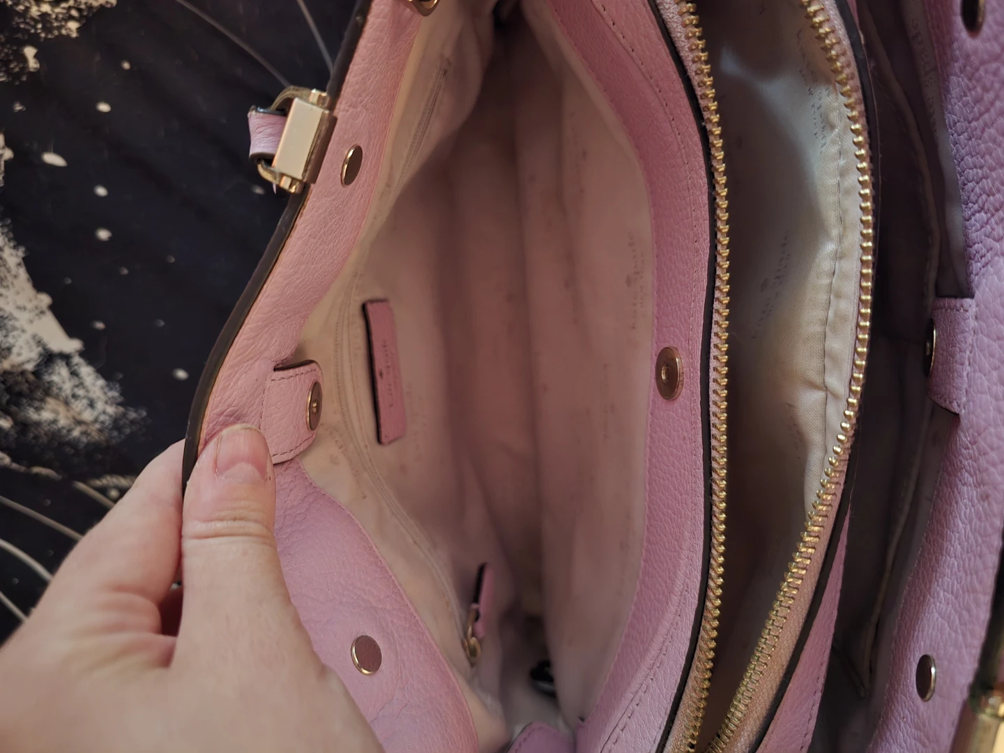 Kate Spade Pink Leather Top Handle Bag - photo 3
