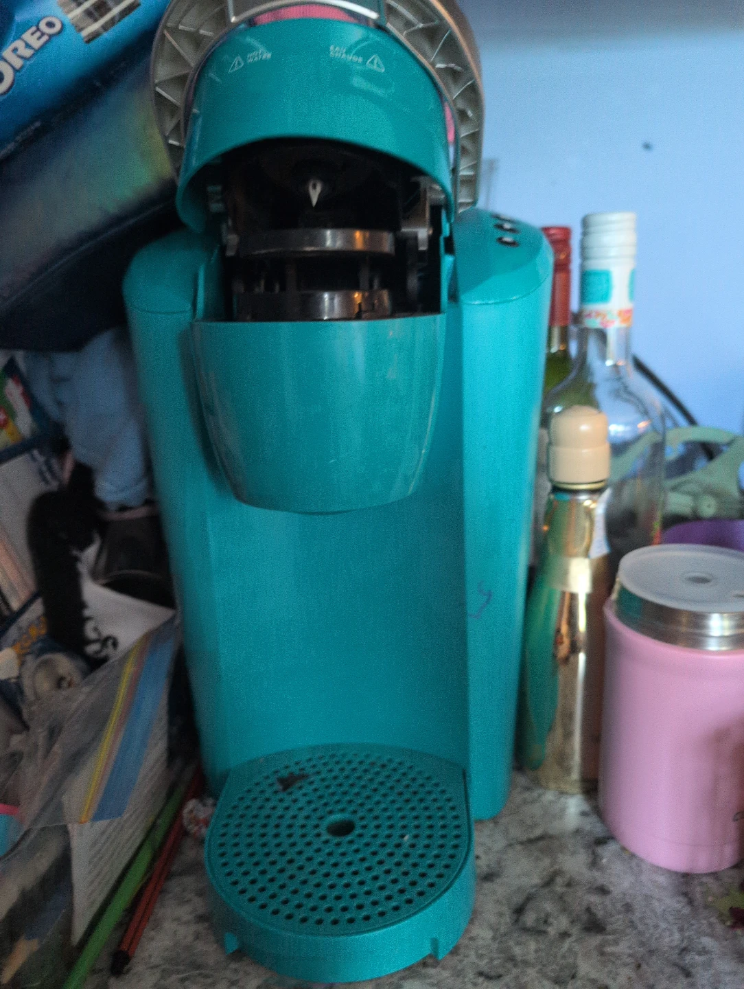 Aqua Keurig Coffee Maker