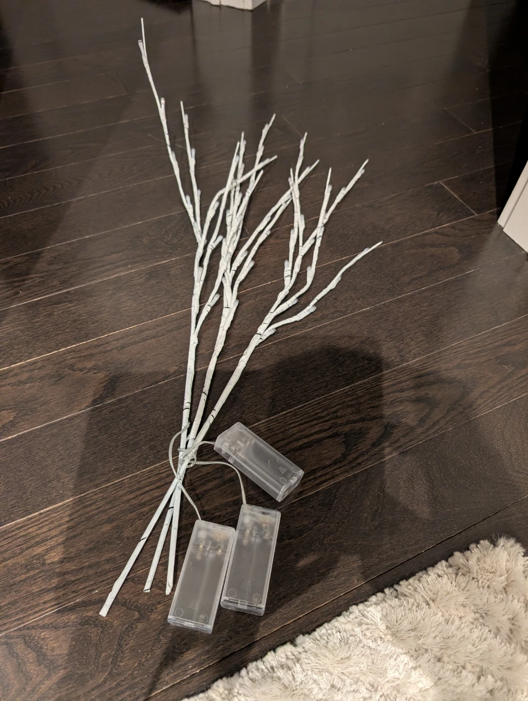 White LED Birch Branches