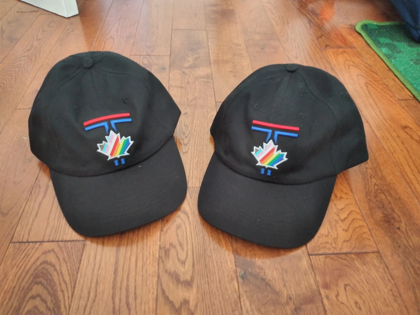 Pride Acknowledgement Maple leaf Caps