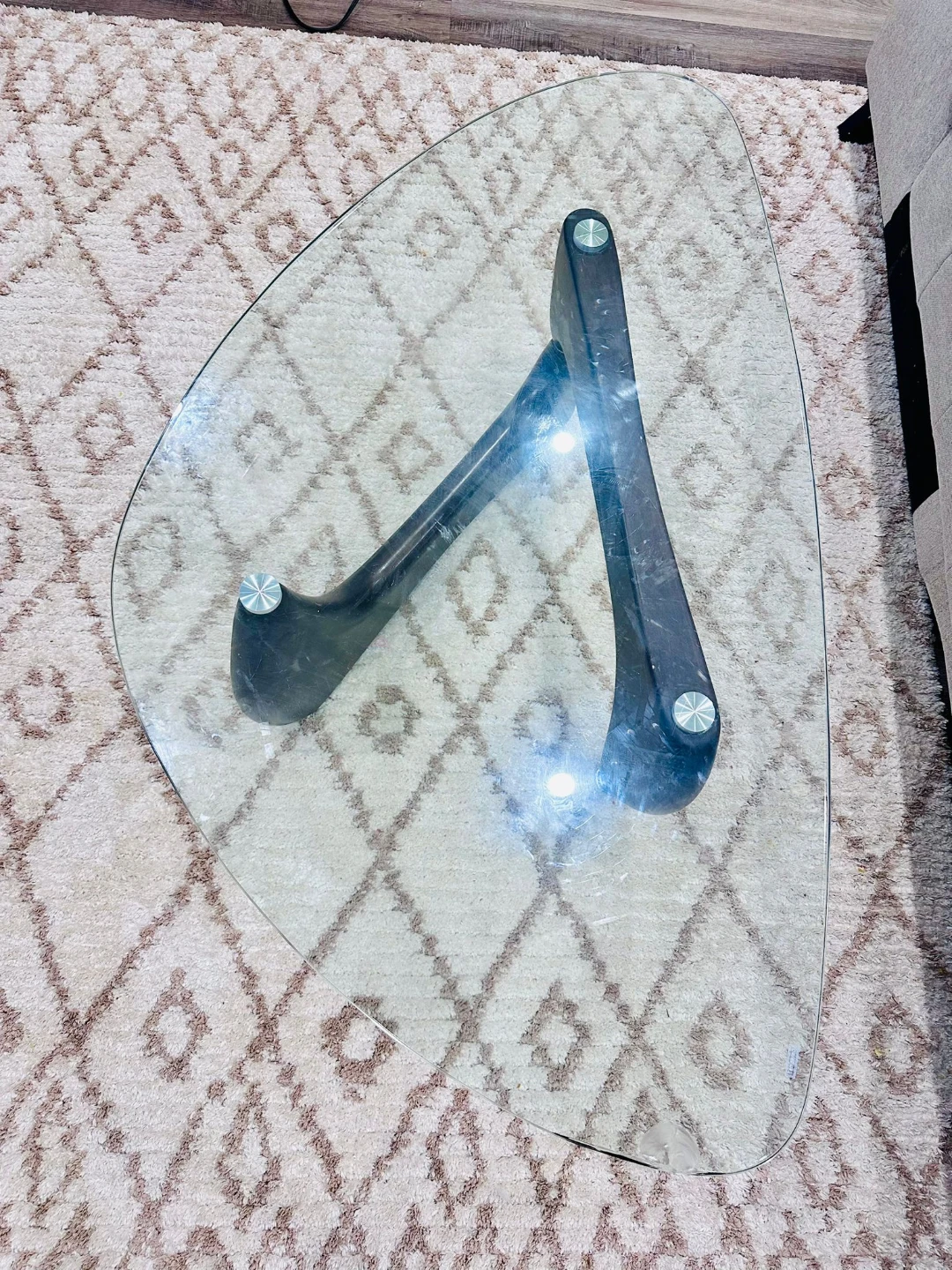 Glass Accent Centre Table