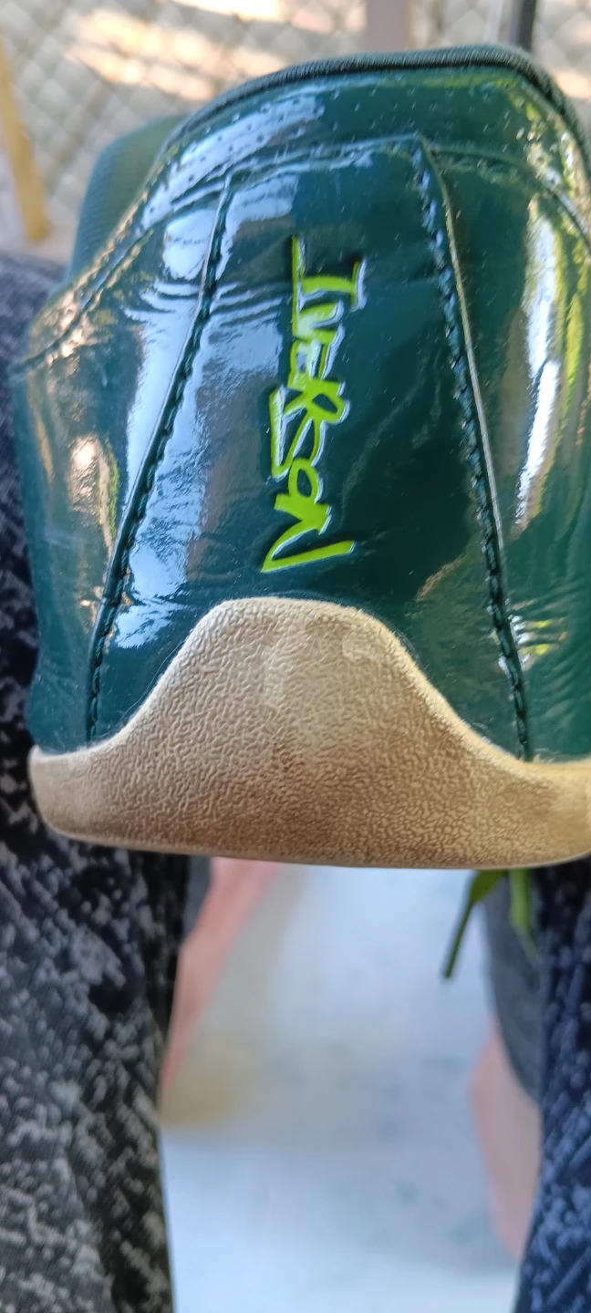 Green and yellow athletic shoes - photo 3