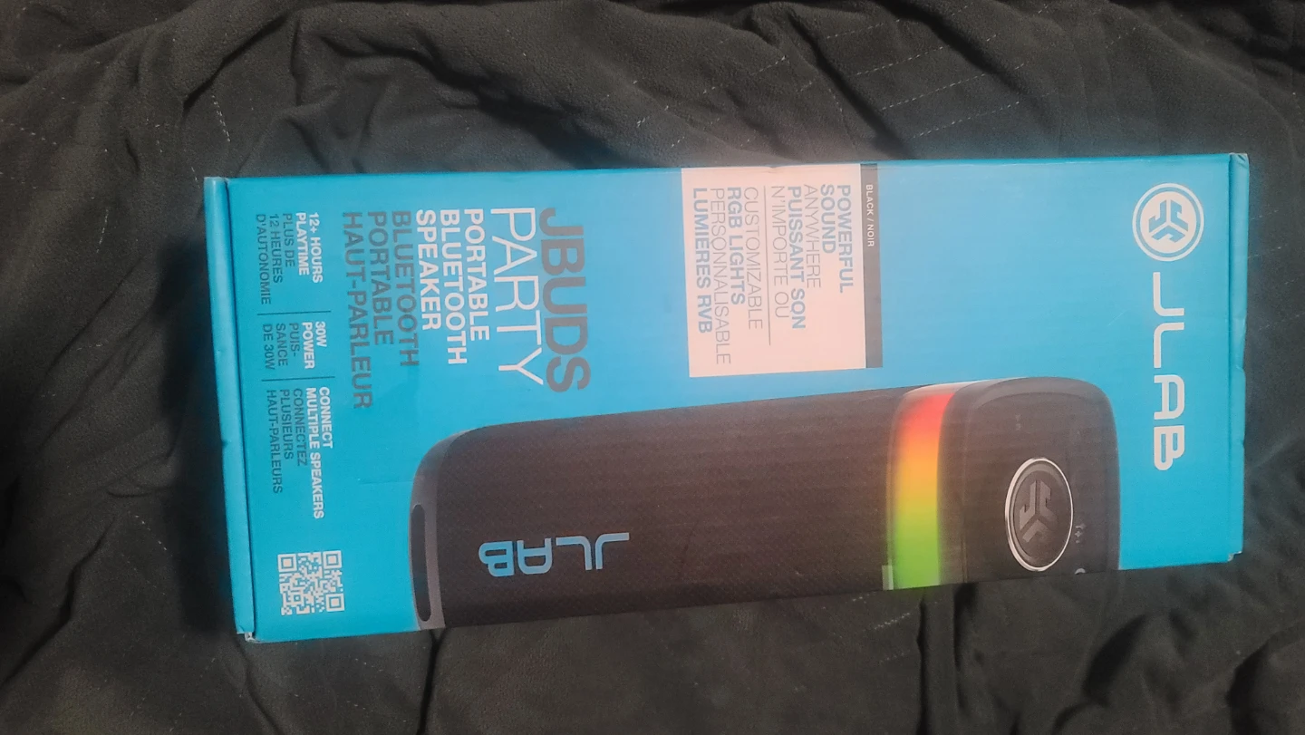 JLab JBuds Party Portable Bluetooth Speaker