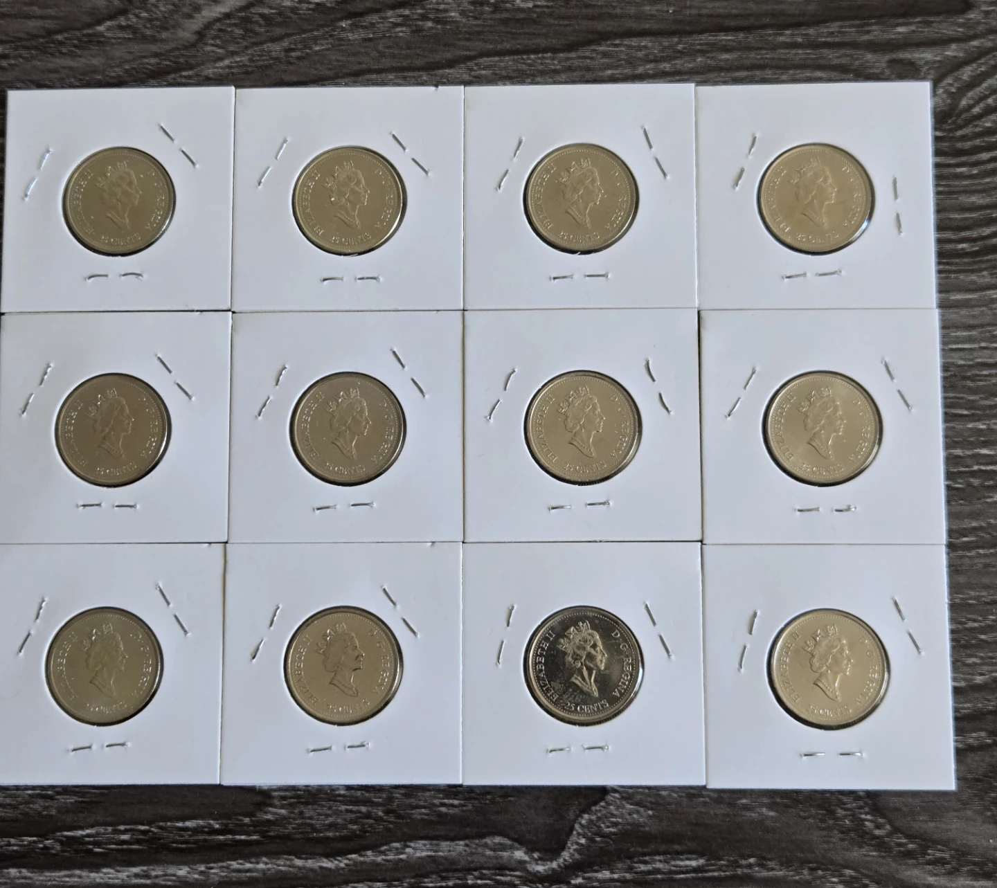 2000 Canadian Millennium Quarter - 12 Coin Set - photo 2