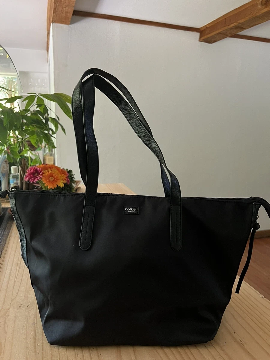 Botkier Black Nylon New York Bond Tote Bag