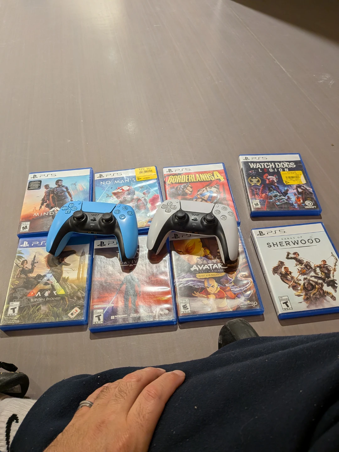 PlayStation 5 Console with Games and Controllers - photo 2