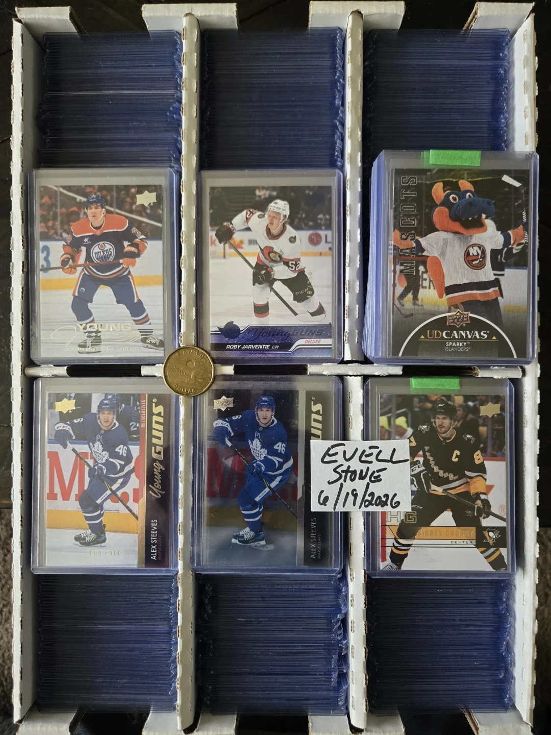 Assorted 2021-22 Upper Deck Hockey Cards