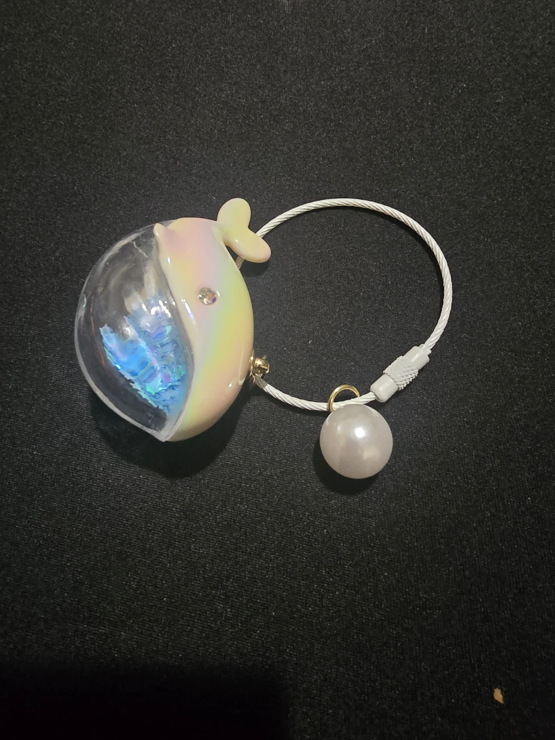New Whale Keychain with Pearl Accent ⚽ - photo 4