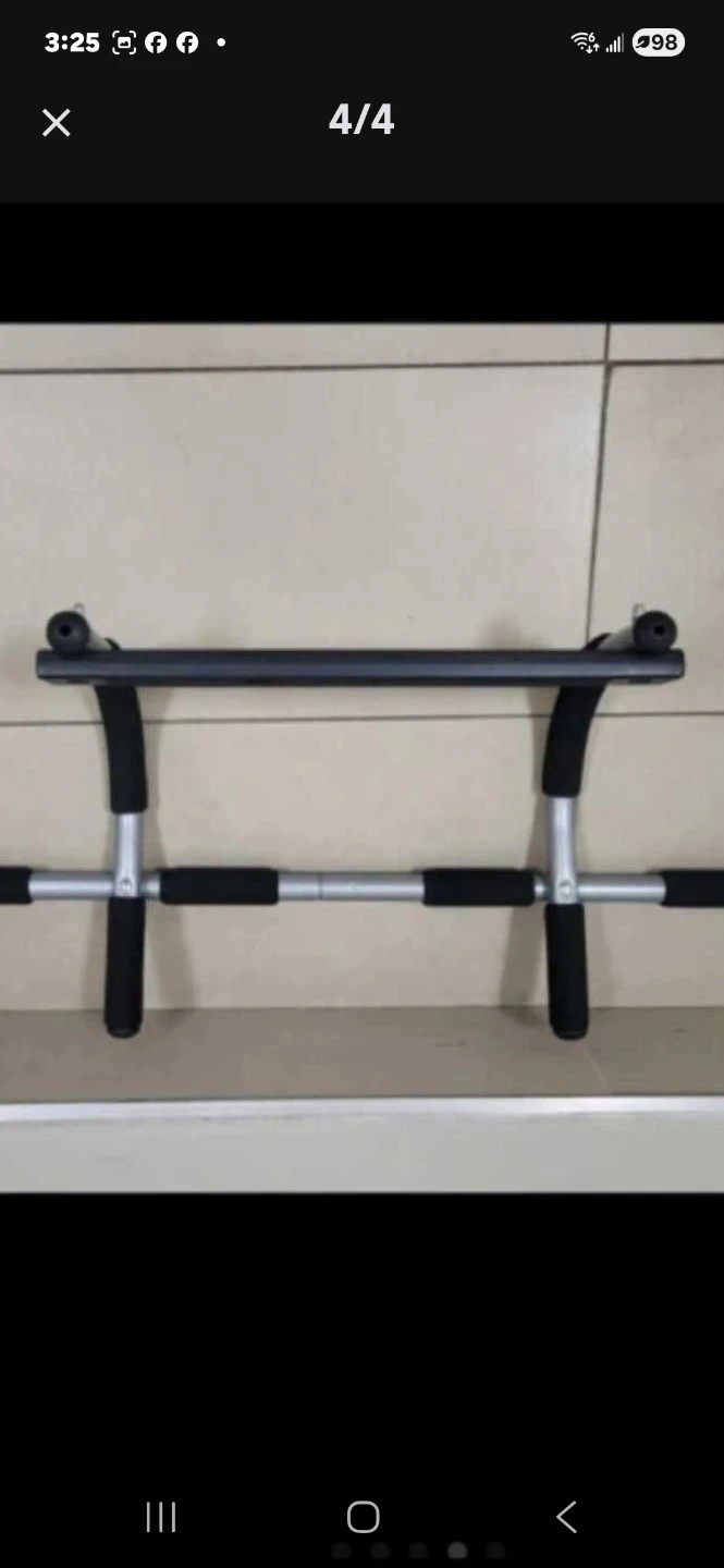 Iron Gym Pro Fix Total Upper Body Workout Steel Bar - photo 4