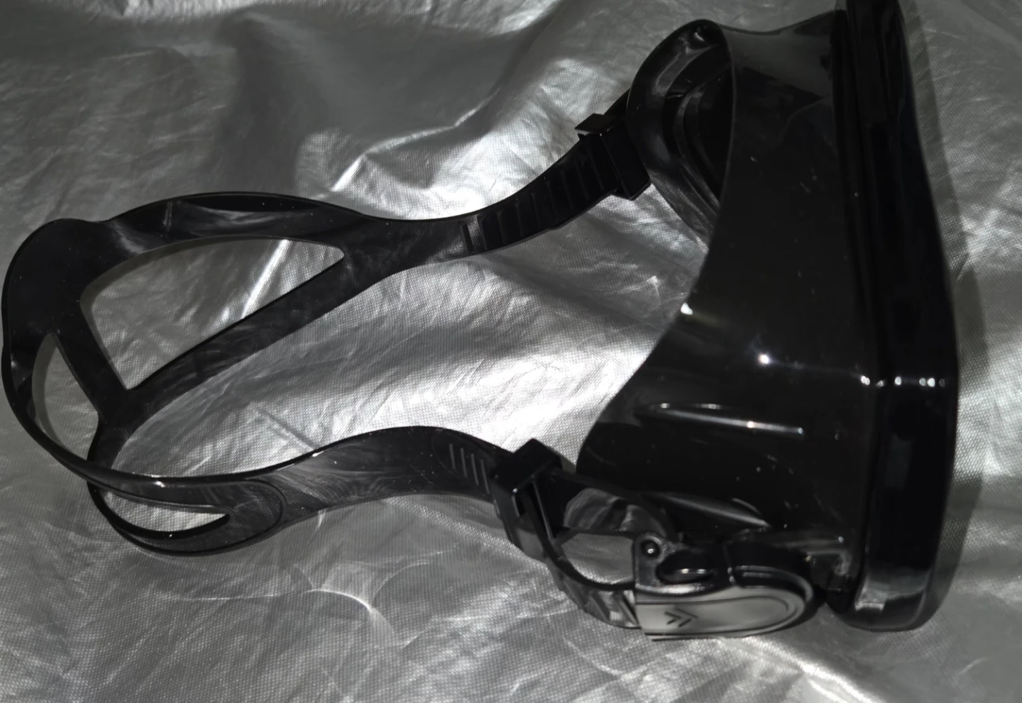 Black Diving Mask with Tempered Glass - photo 2