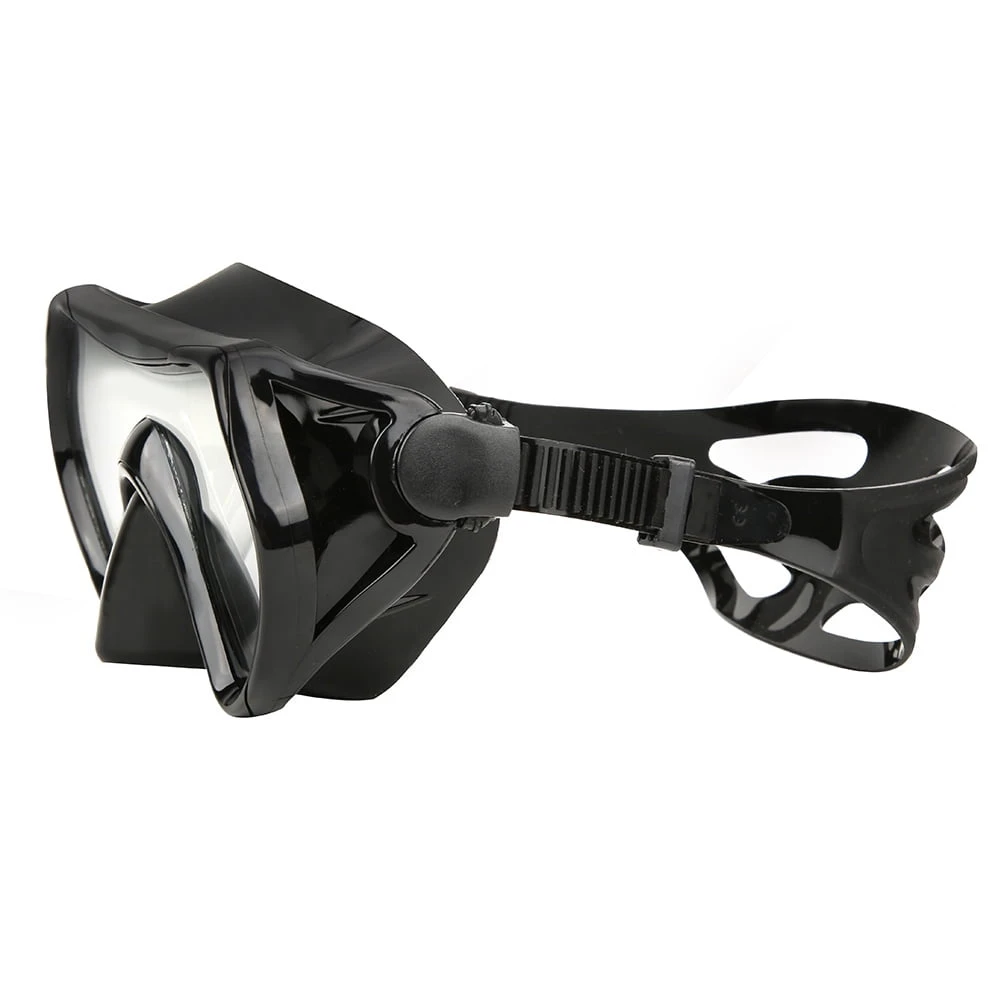 Black Diving Mask with Tempered Glass - photo 5