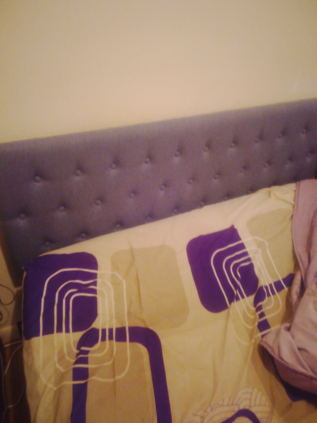 Tufted Upholstered Headboard