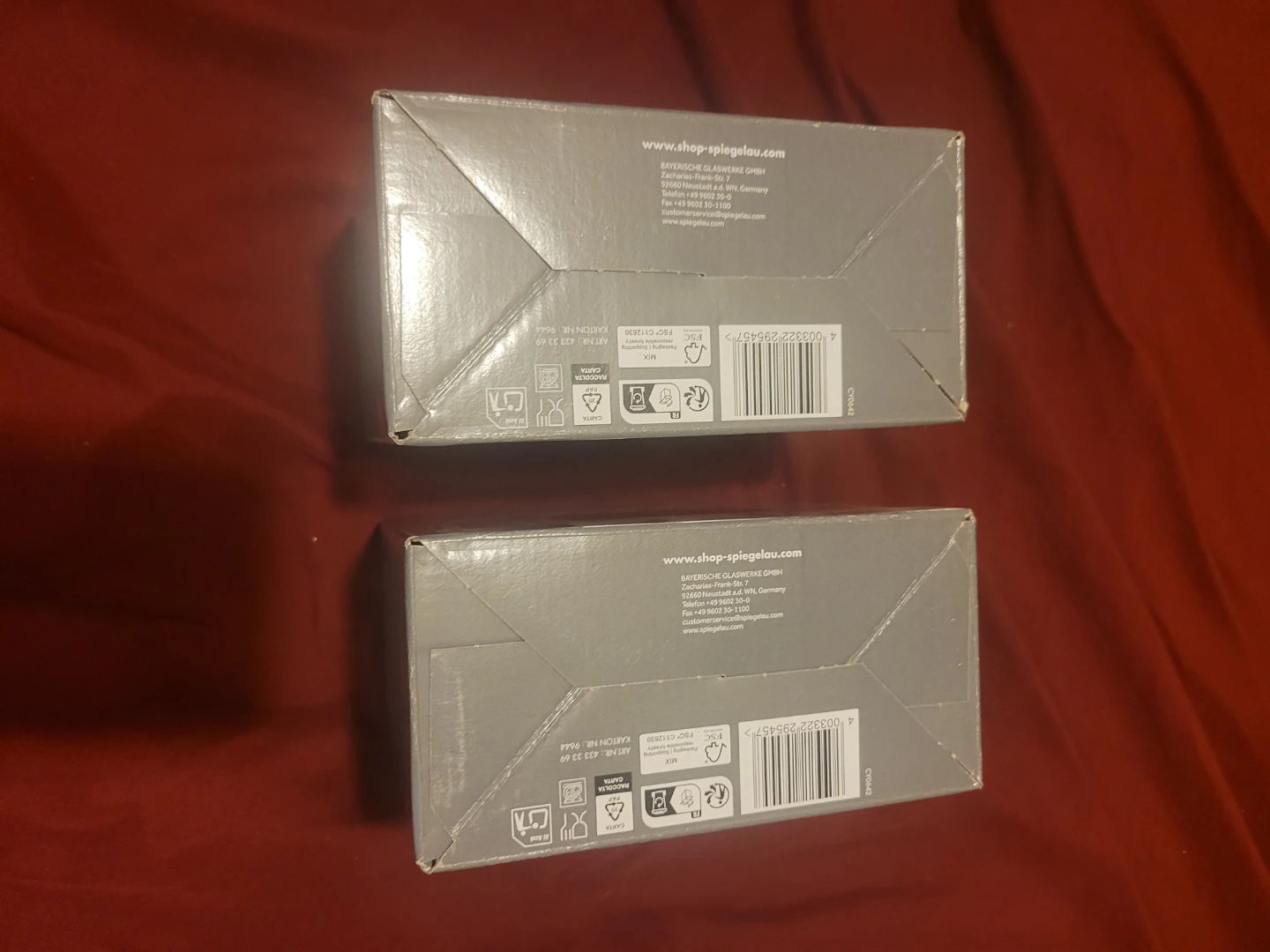 $40/2 boxes or $25/box. Spiegelau Capri Long Drink Glasses - photo 3