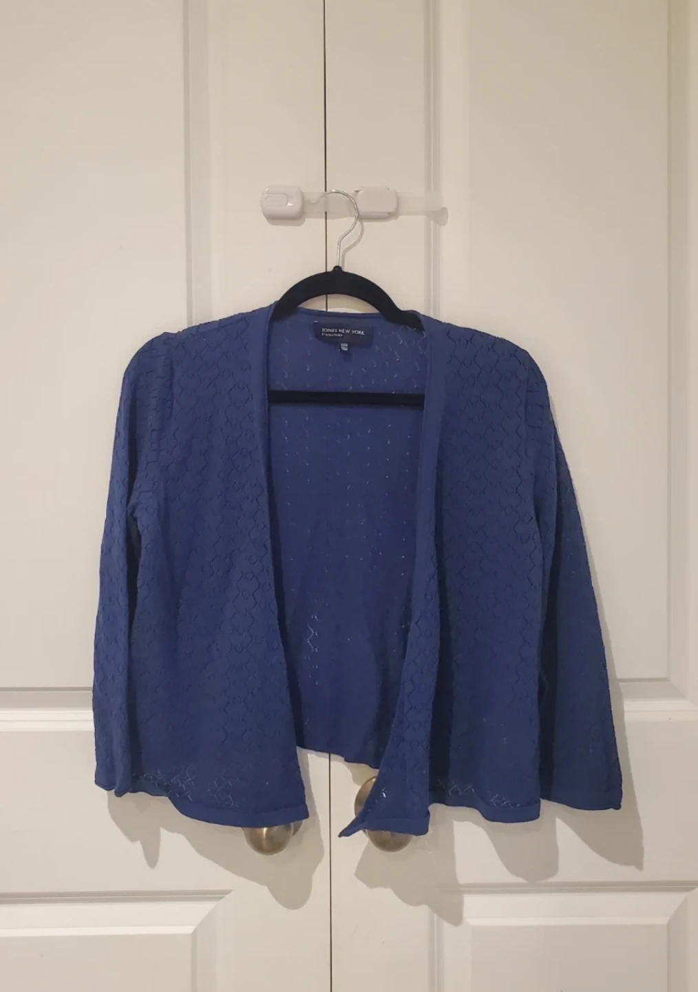 Jones New York Signature Cardigan - Blue