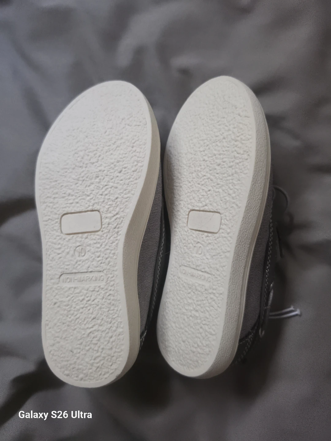The Children's Place Grey Boat Shoes Size 10 - photo 2