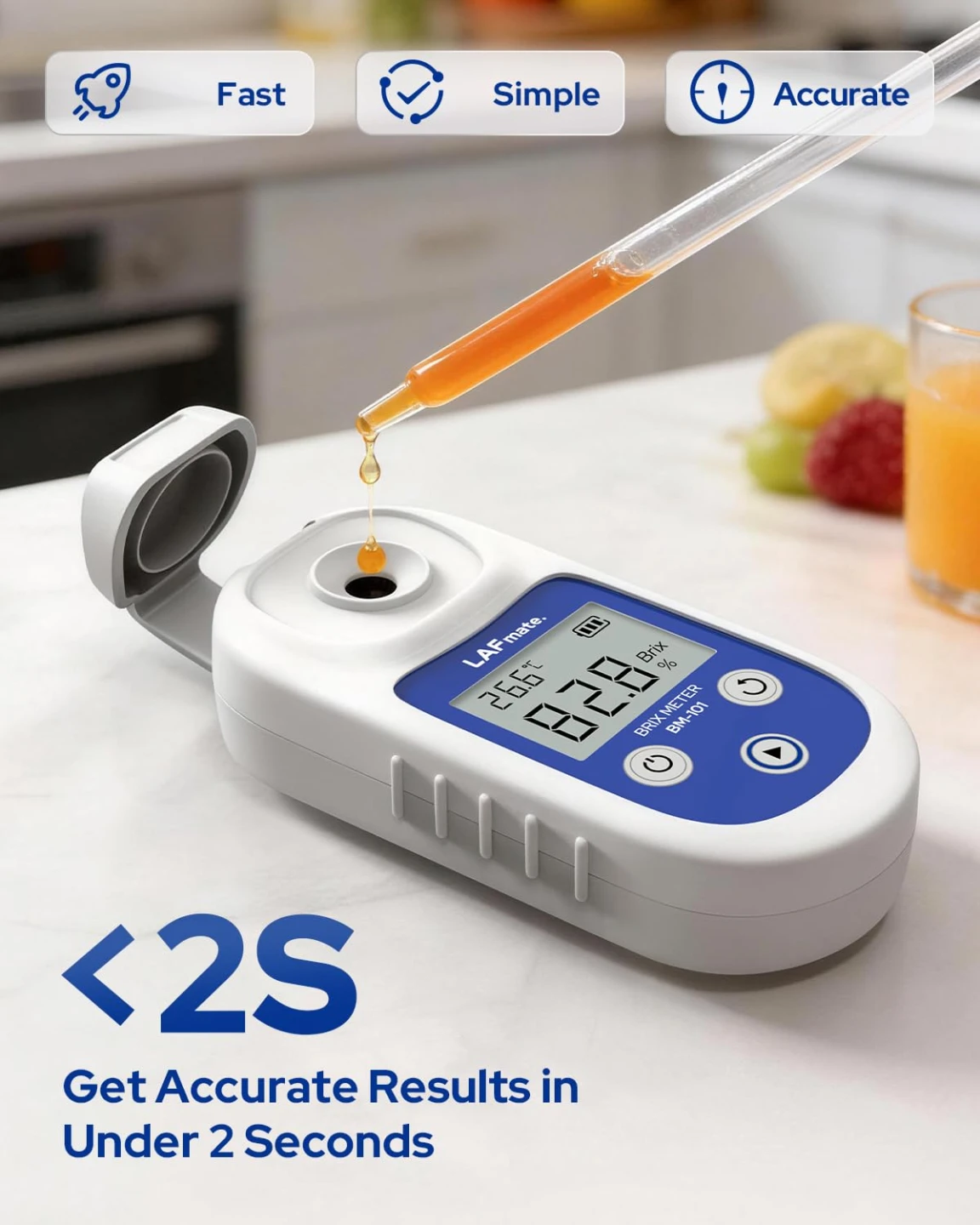 LAFmate Digital Brix Meter BM-101 - photo 2