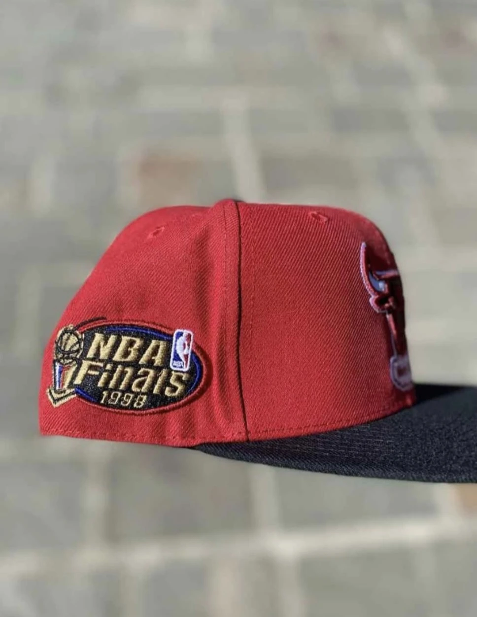 Mitchell & Ness Chicago Bulls 1998 NBA Finals Fitted Cap - photo 2