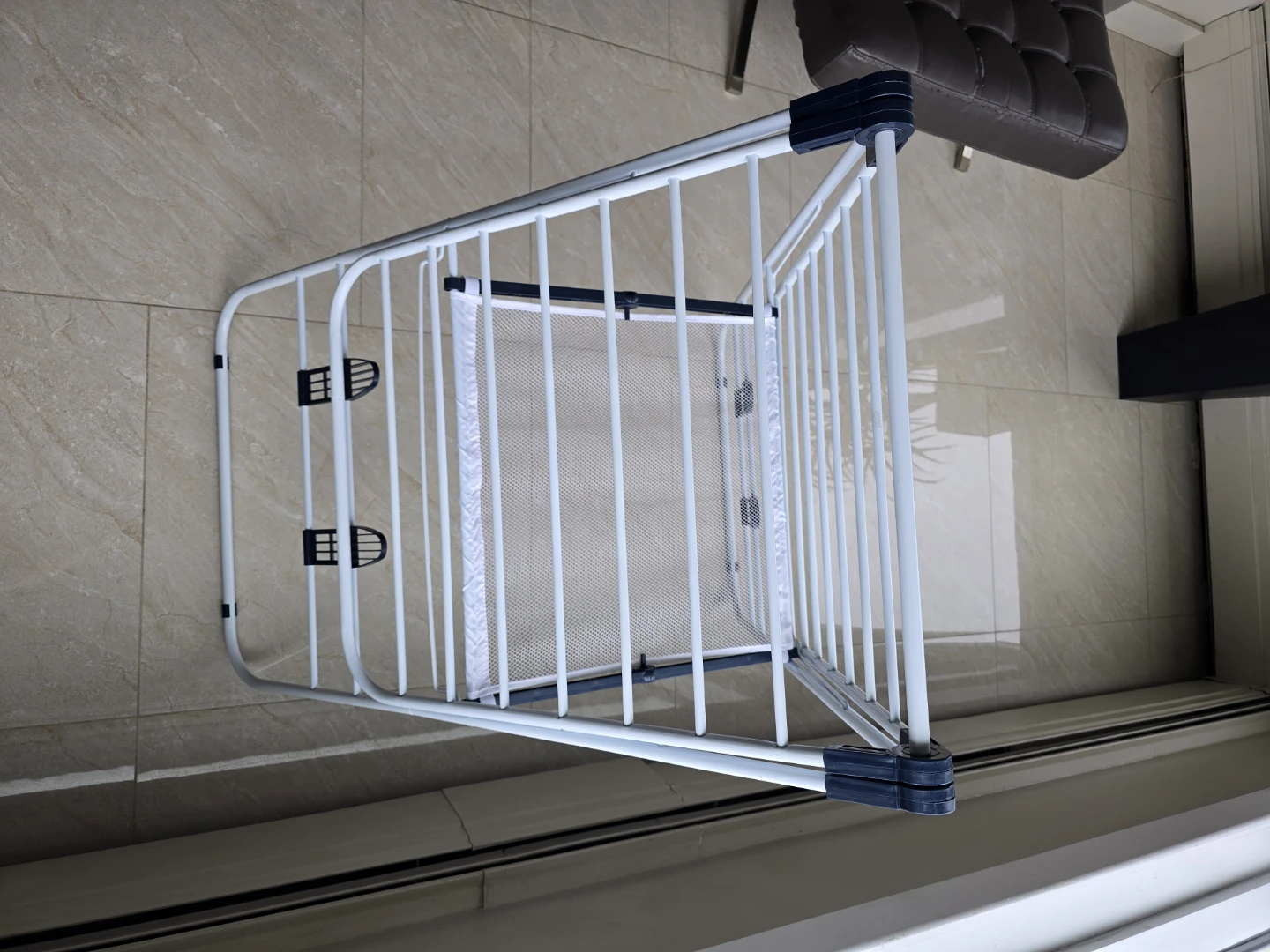 White Metal Drying Rack