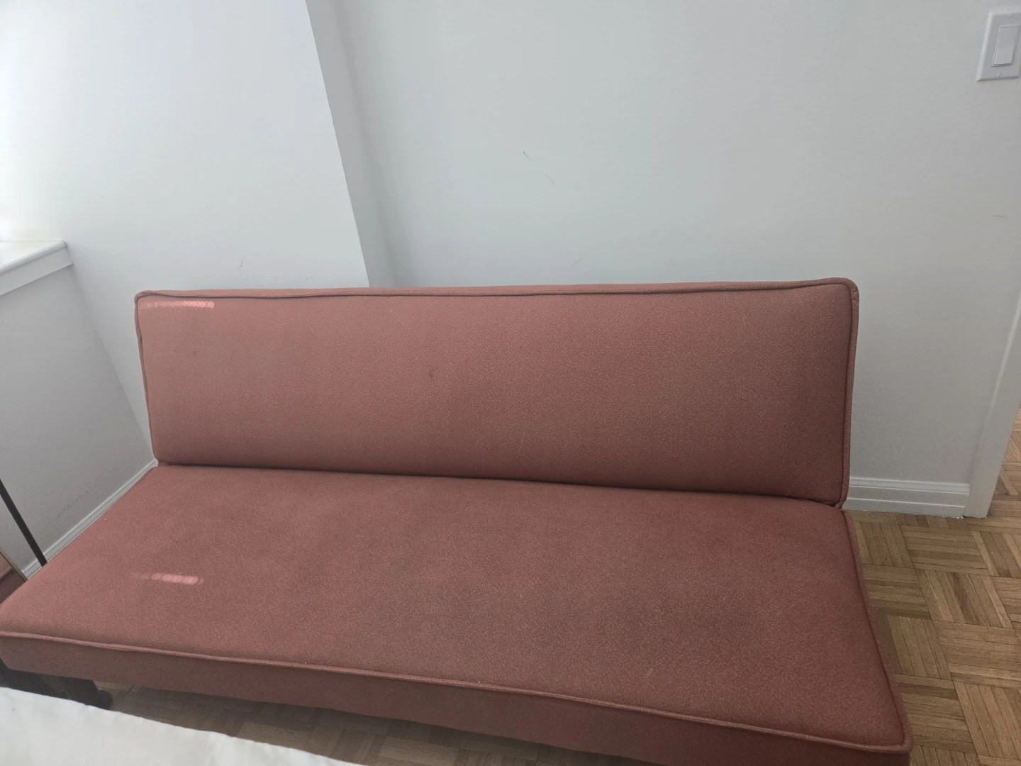 Pink Loveseat Sofa