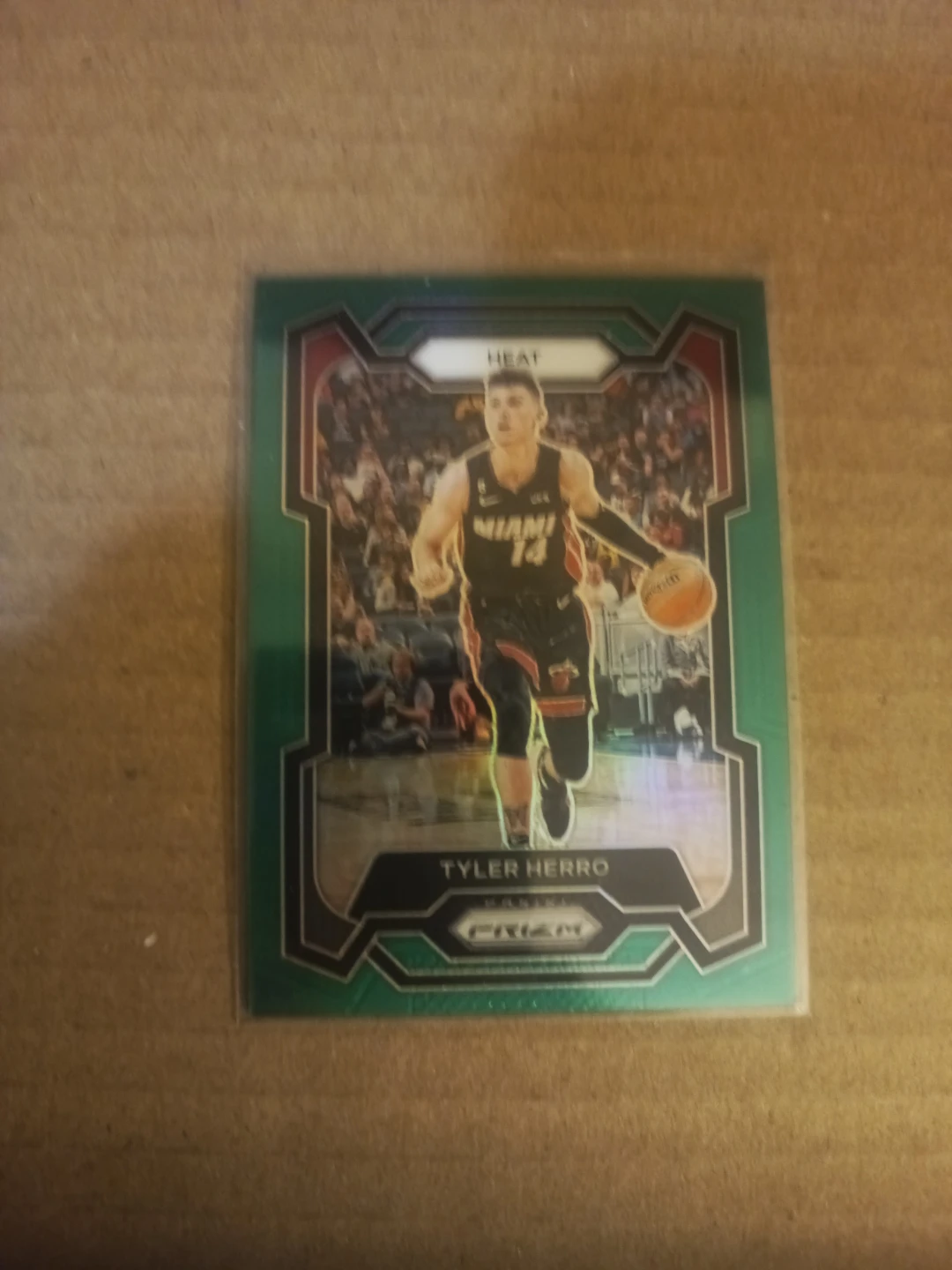 Tyler Herro Miami Heat Panini Prizm Green