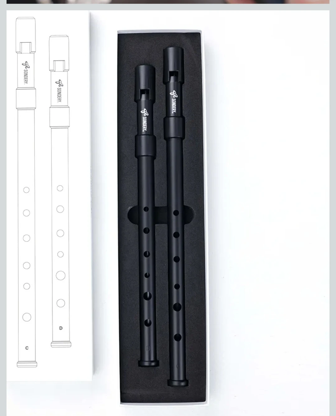 Sondery Soprano Recorder (2 Pack)