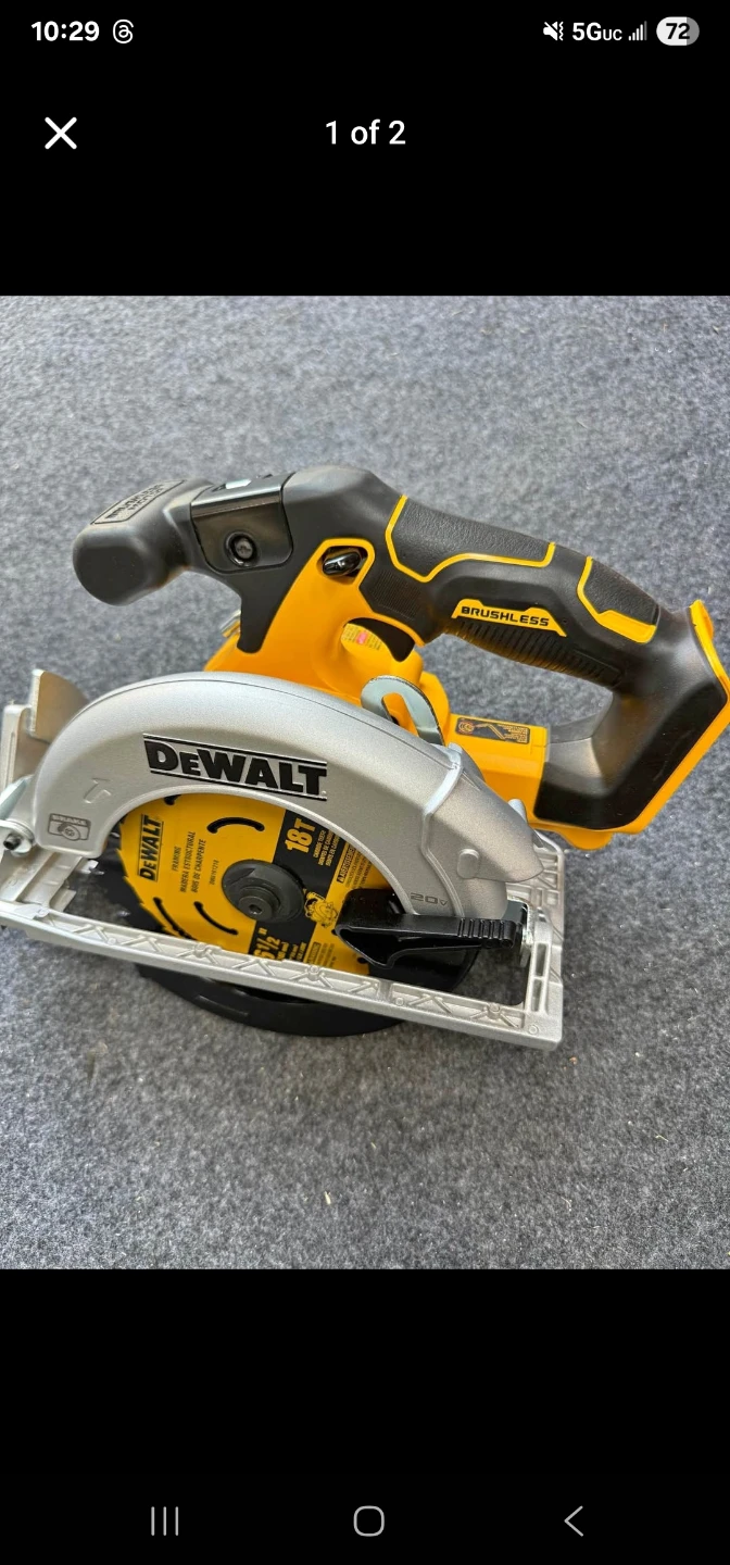 DEWALT Brushless Cordless Circular Saw