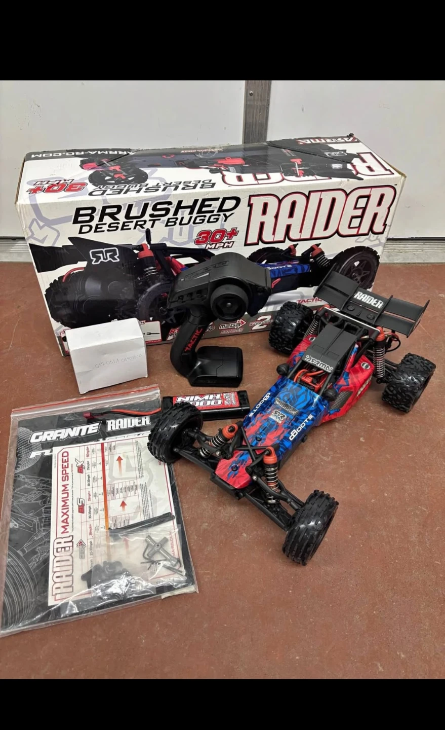 Arrma Granite Raider Brushed Desert Buggy Remote Control Car - photo 4