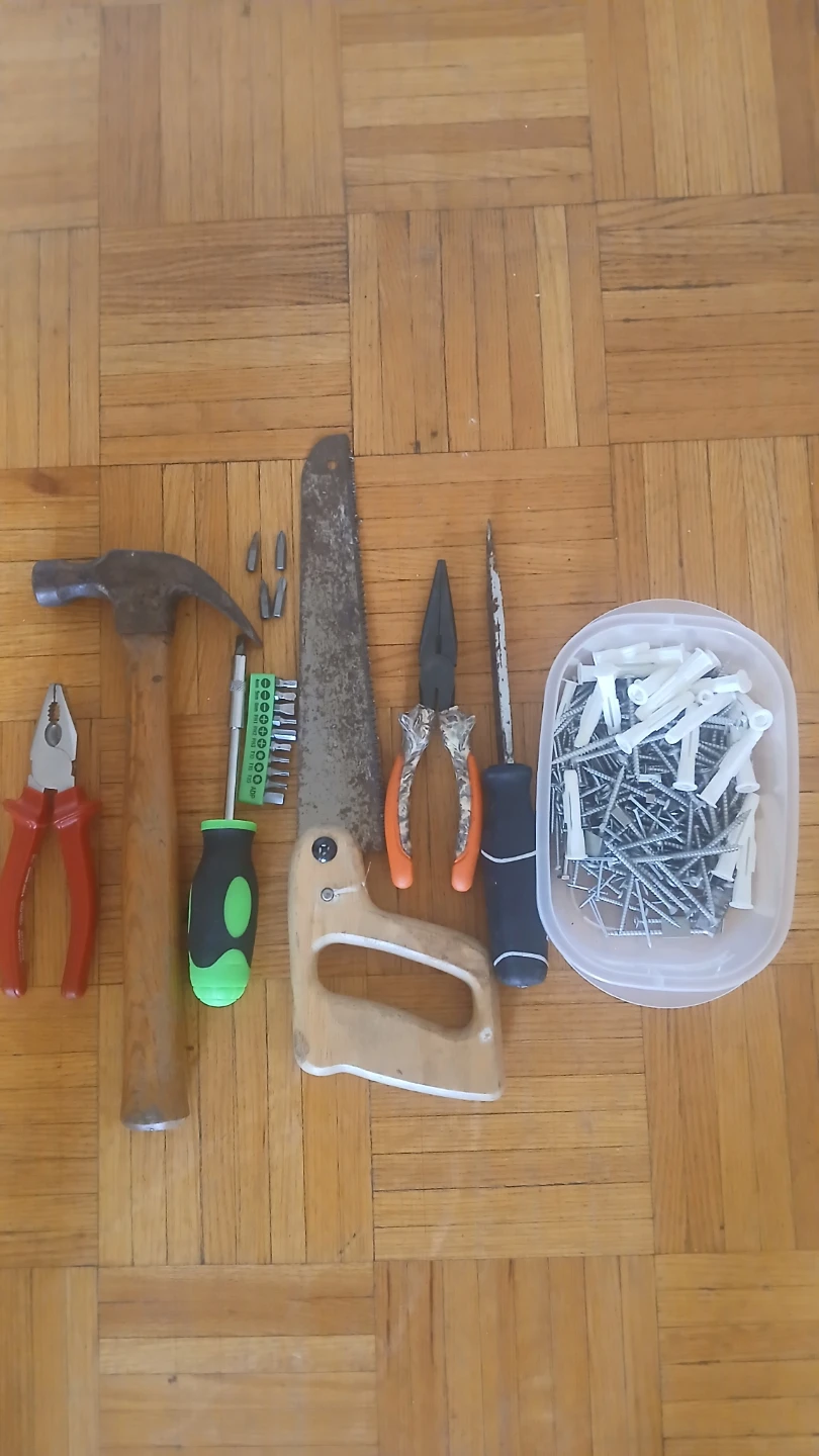 Assorted Tools and Hardware