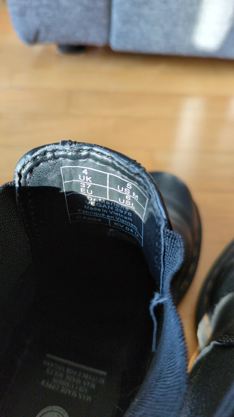 Dr. Martens Vegan Leather Boots - photo 3