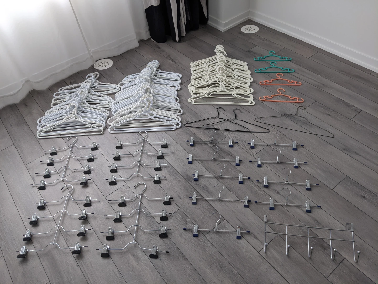 Assorted Clothes Hangers and Clips - photo 2