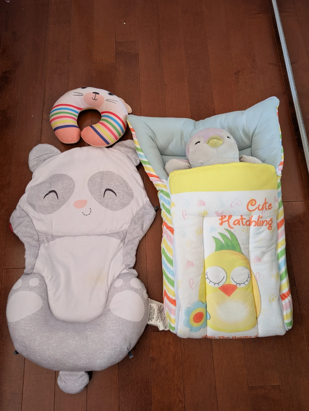 Fisher-Price Panda Play Mat & Cute Hatchling Lounger Bundle