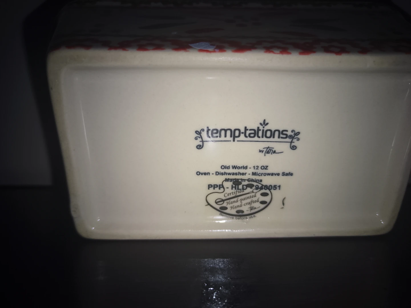 Temptations Old World Loaf Pan with Lid By Tara - photo 2