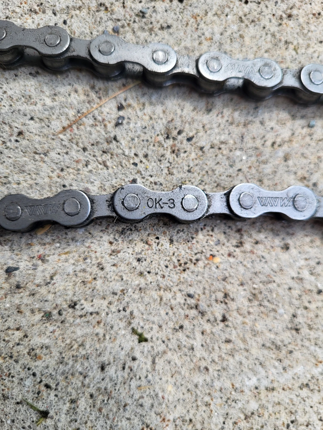 MAVA OK-3 Small Bicycle Chain for Projects - photo 2