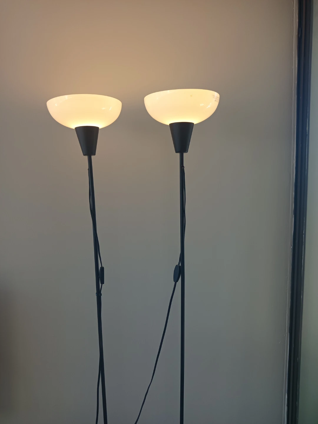 2 IKEA TÅGARP Floor Lamps – $18 for Both