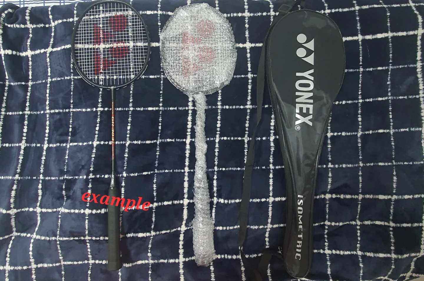 Yonex GR 303i Badminton Racket with bag **LOOK AT DESCRIPTION**
