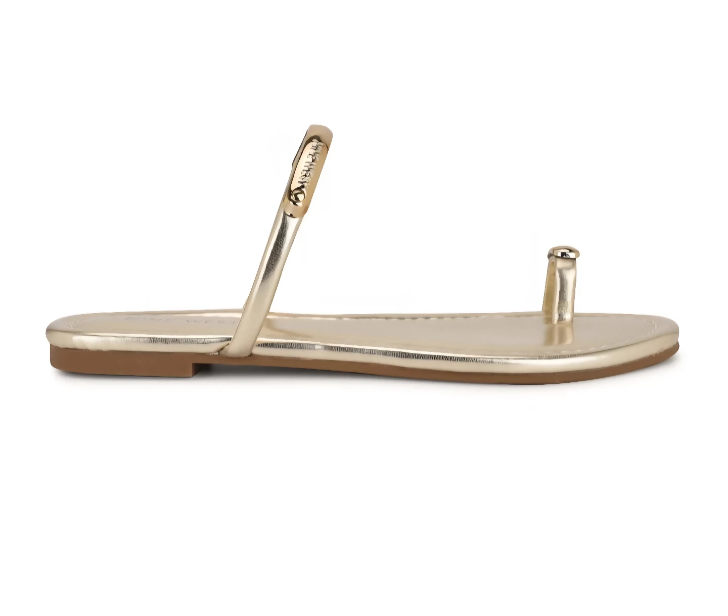 Nine West Gold Thong Sandals - photo 2