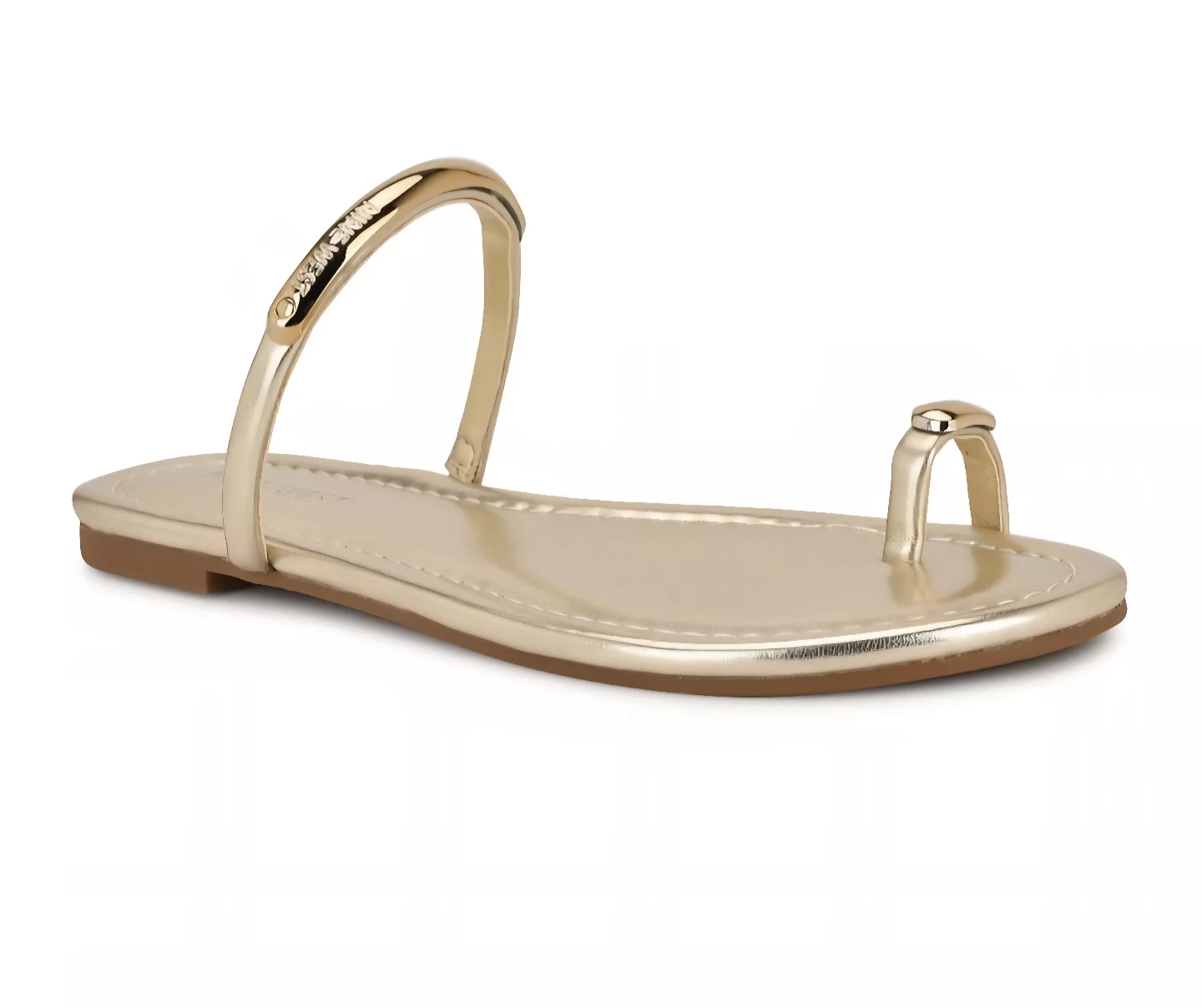 Nine West Gold Thong Sandals - photo 3