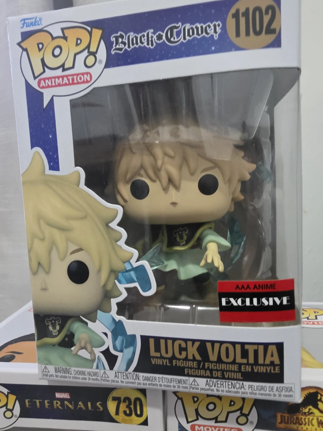 Funko Pop! Black Clover Luck Voltia #1102 Exclusive