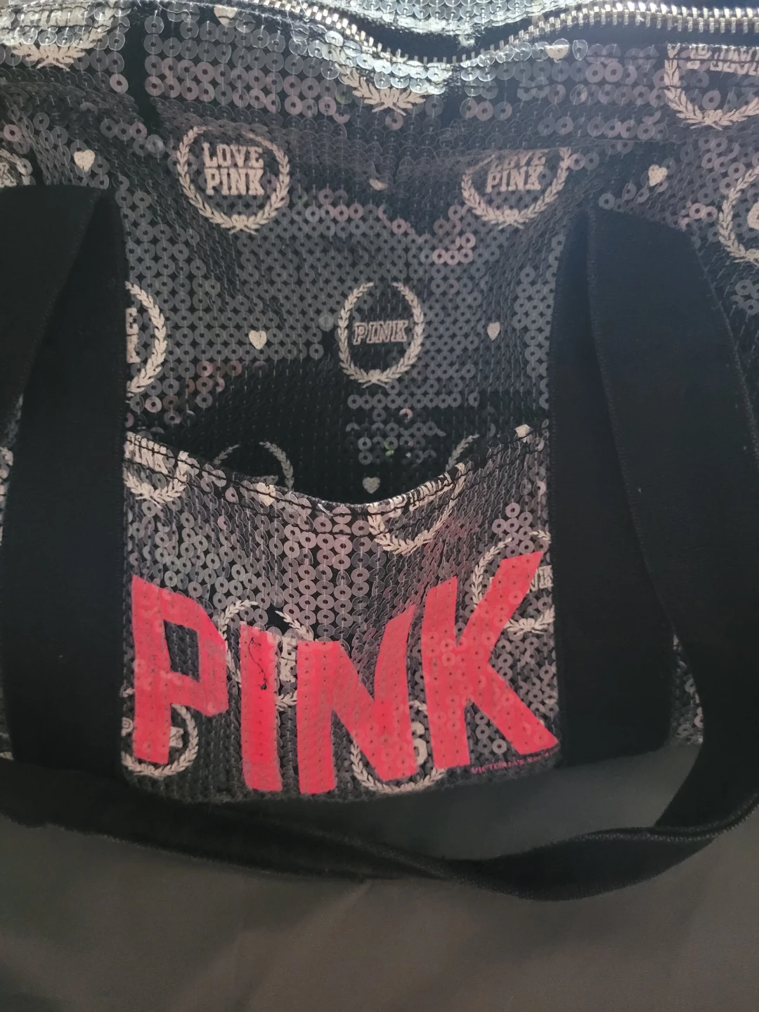 Victoria's Secret PINK Sequin Duffel Bag - photo 3