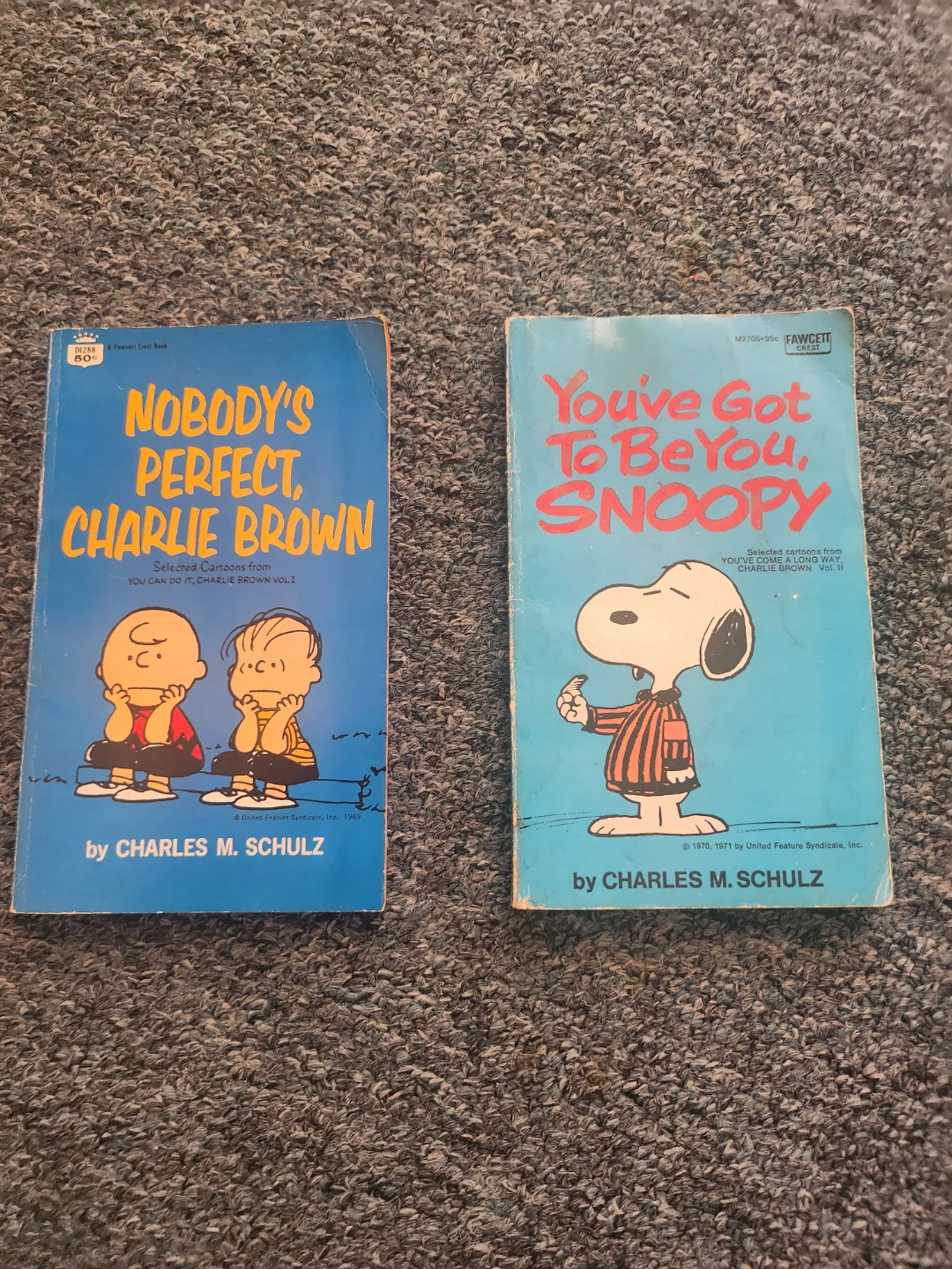 2 Charles M. Schulz Peanuts Books
