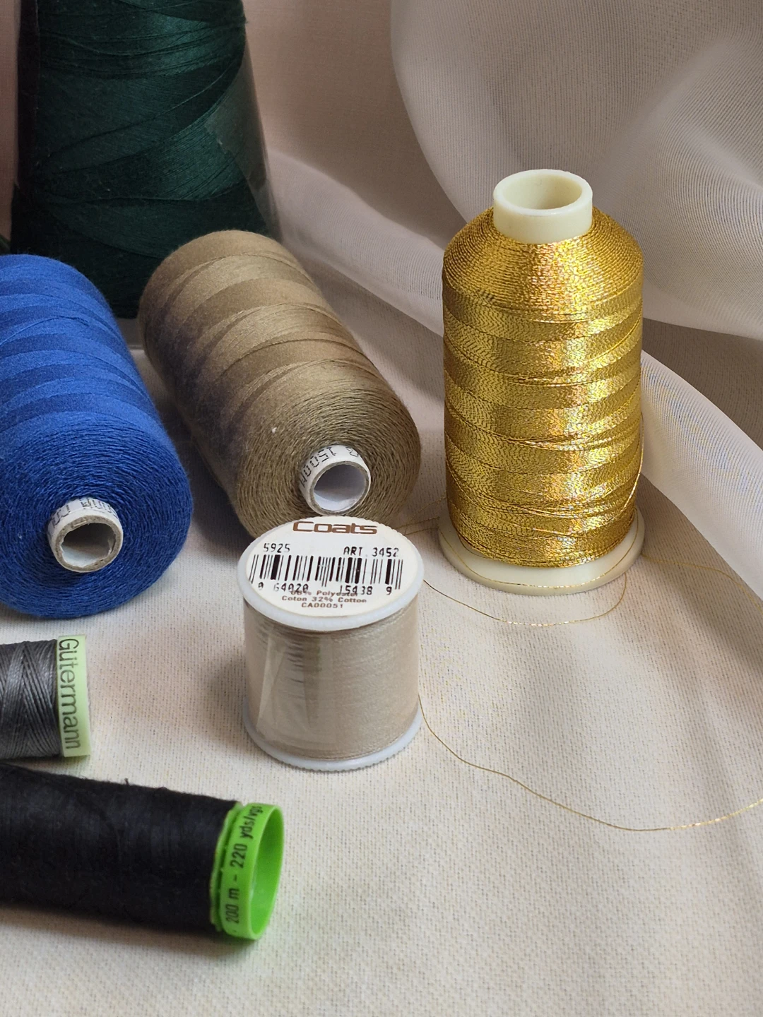 Mix Misc Lot of 14 Thread Rolls - photo 5