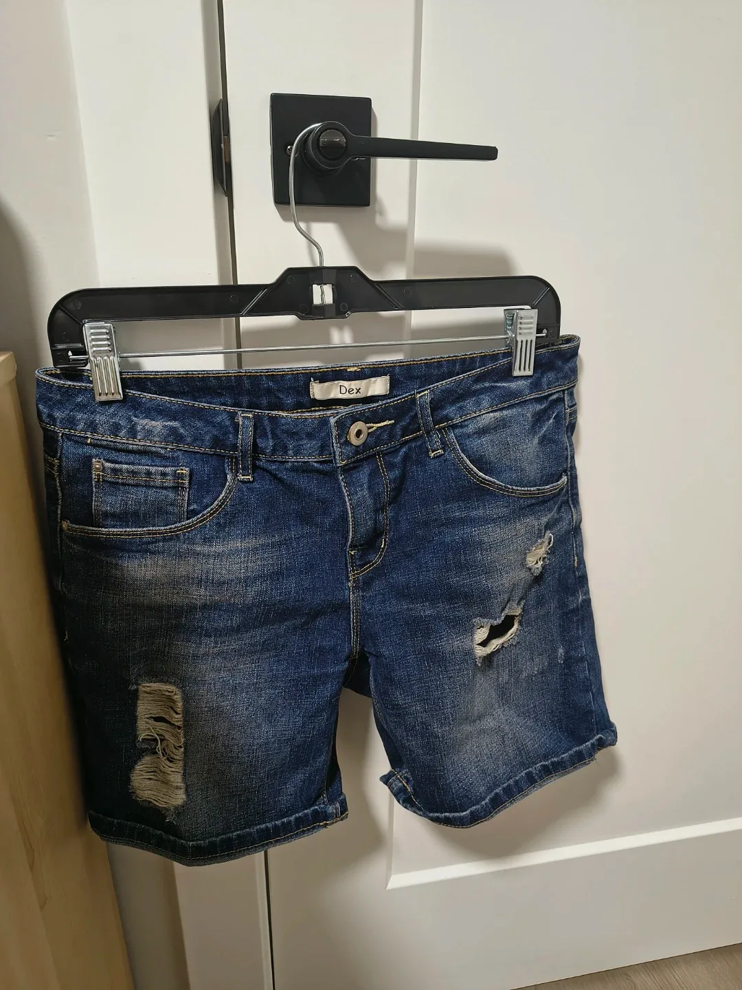 Long Jean shorts - photo 3