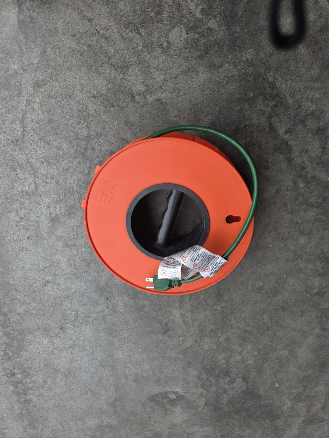 Orange Extension Cord Reel - photo 2