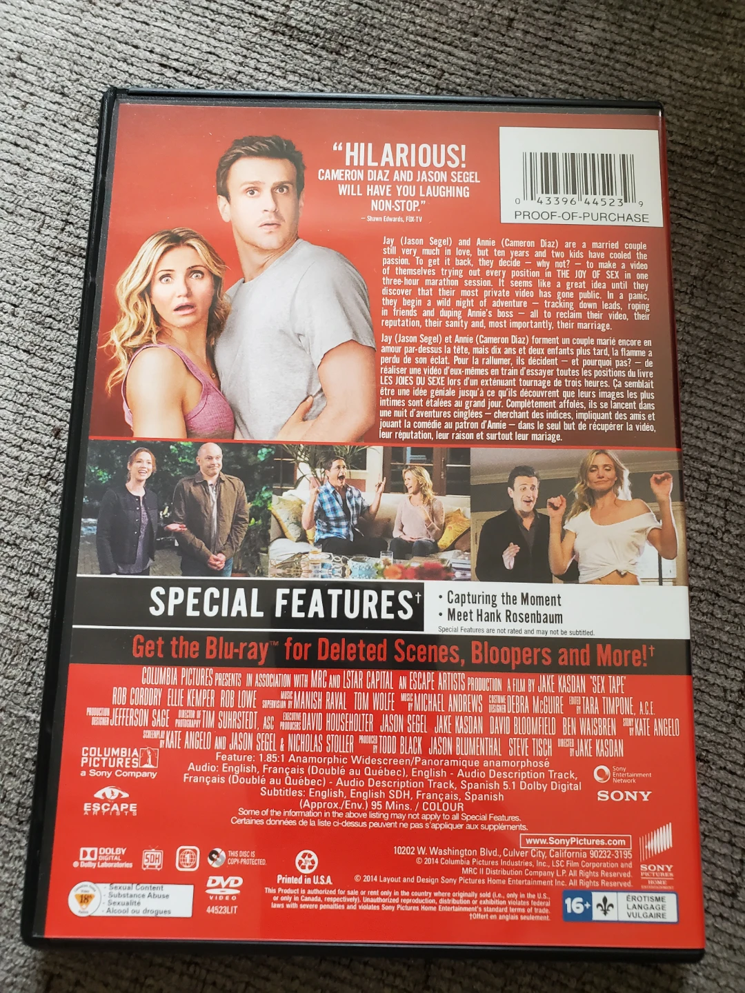 Sex Tape DVD ⚽ - photo 2