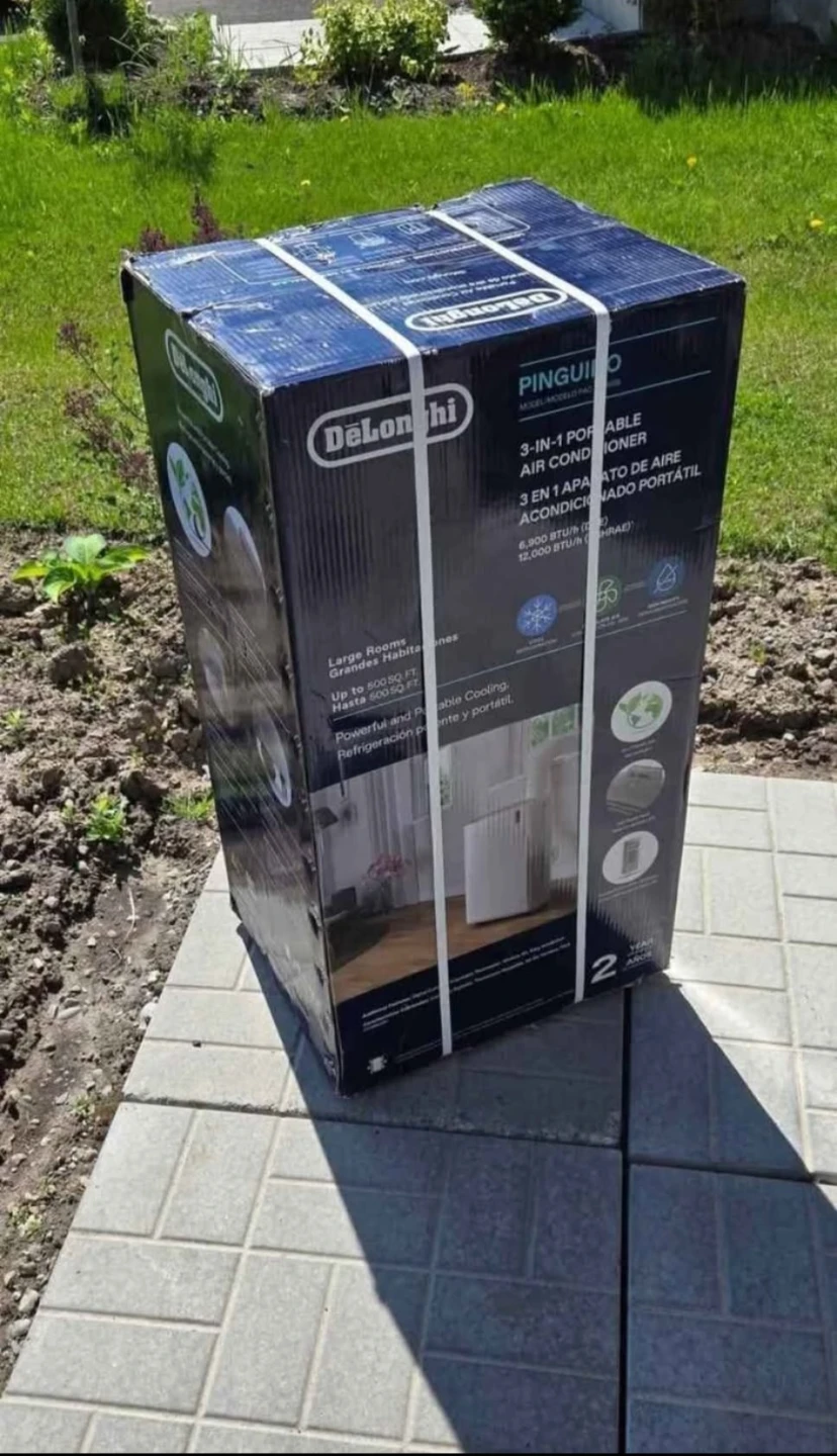 Brand new Delonghi Portable  air Conditioner. Never been use