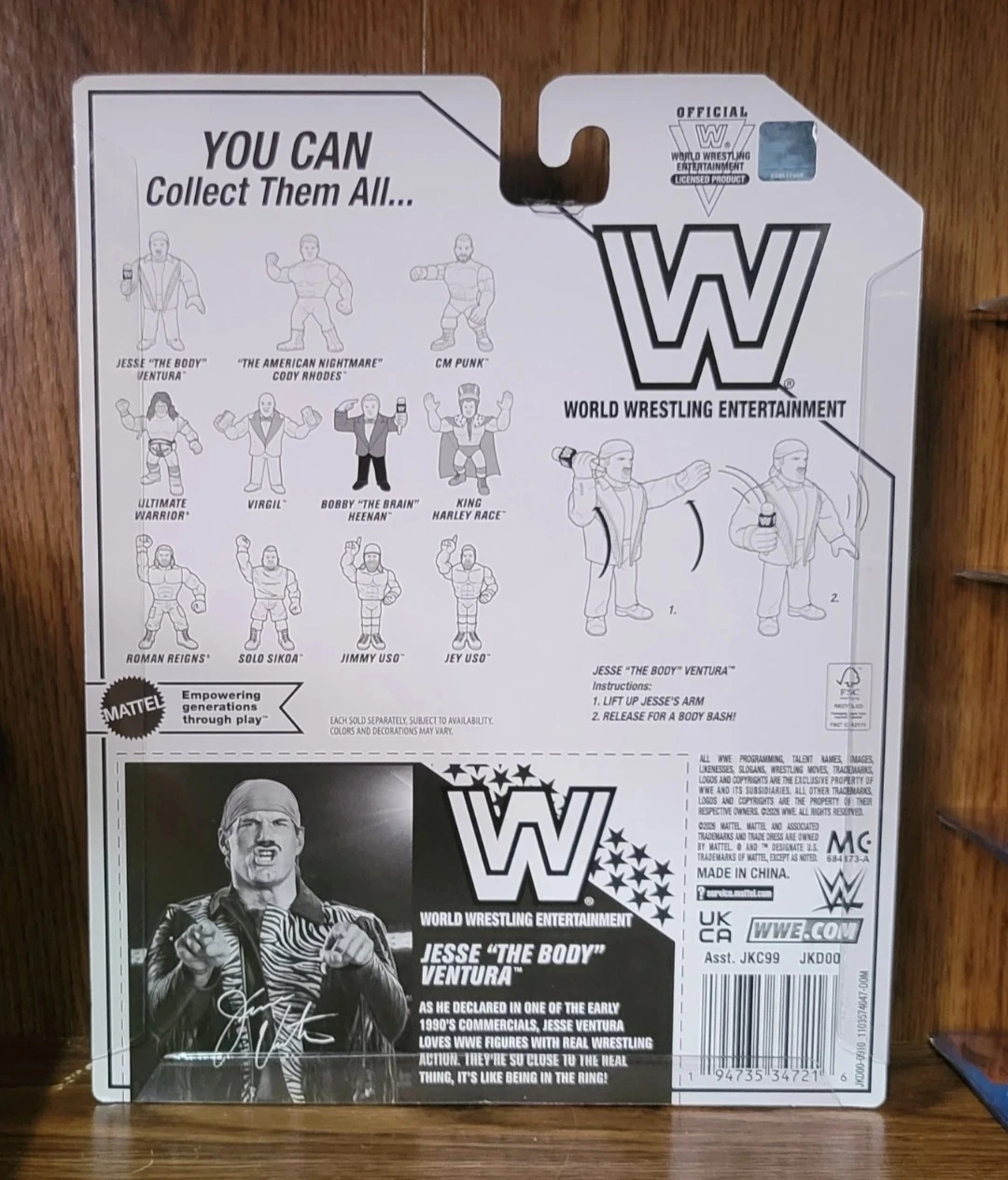 WWE Retro Jesse "The Body" Ventura - photo 2