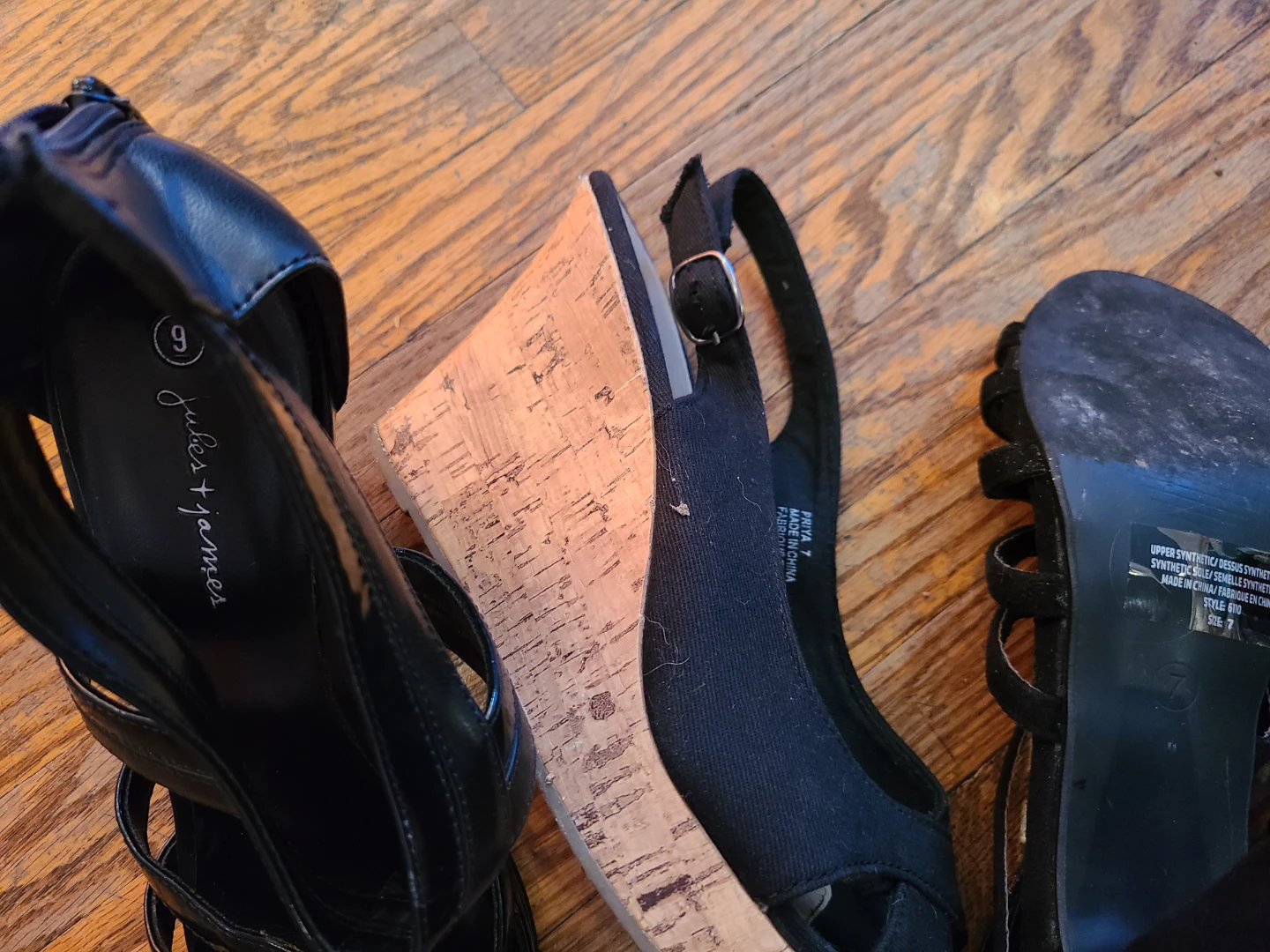 Black Women's Heels - Size 6 - photo 3