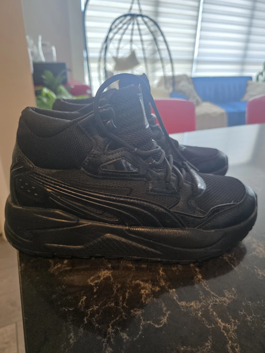 Puma Black Mid-Top Sneakers - photo 3
