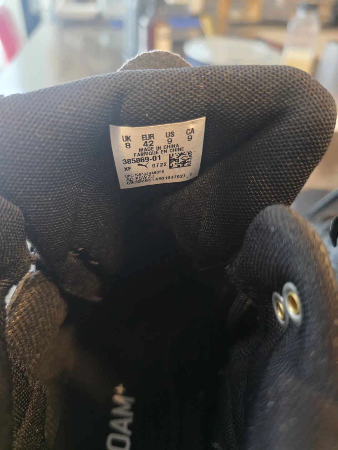 Puma Black Mid-Top Sneakers - photo 5